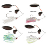 Cumberland Pro Lures Long-Arm Spinnerbait - Spring Trout, 1oz - Spring Trout