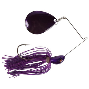Cumberland Pro Lures Short Arm Spinnerbait - White/Red, 3/4oz