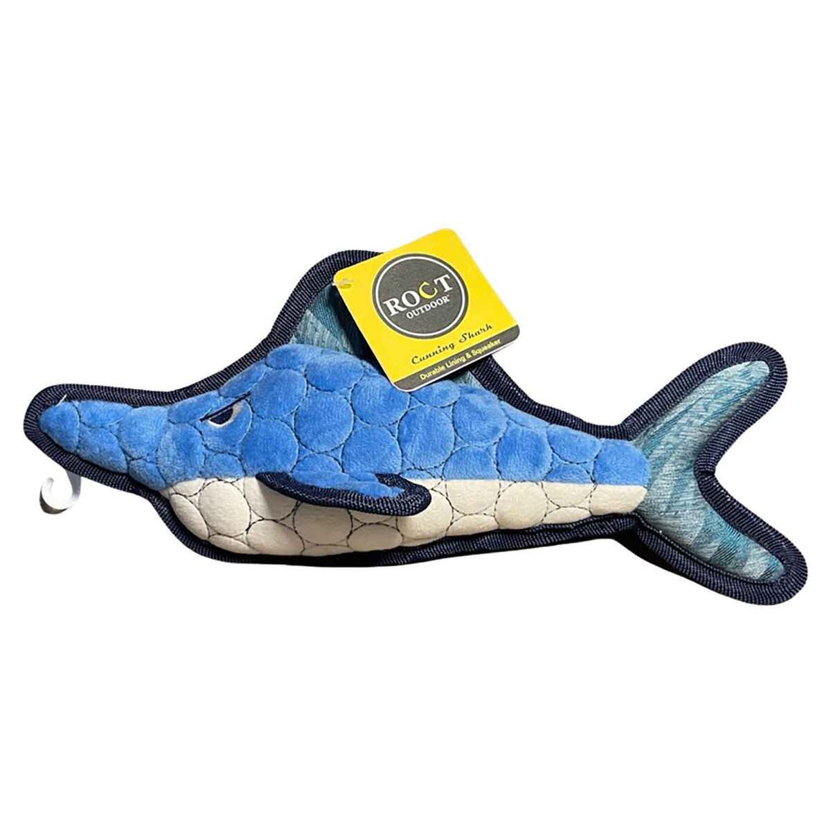 ROCT Outdoor Cunning Shark Lined Dog Toy - Blue ROCT Outdoor Cunning Shark Lined Dog Toy - Blue