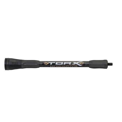 Custom Bow Equipment Torx Carbon Micro Stabilizer 8in – Black