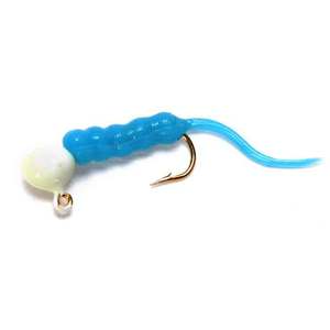 Custom Jigs & Spins Ratso Ice Fishing Jig - Glow, 1/32oz