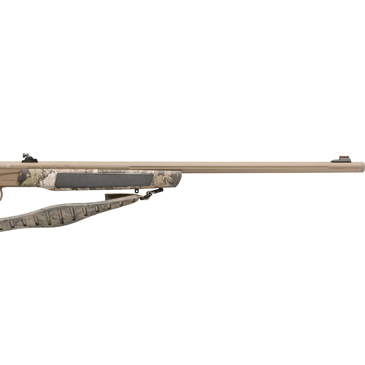 CVA Accura LR-X 50 Caliber Nitride FDE/Veil Wideland In-Line Muzzleloader - 30in - TB - FDE CVA Accura LR-X 50 Caliber Nitride FDE/Veil Wideland In-Line Muzzleloader - 30in - TB - FDE