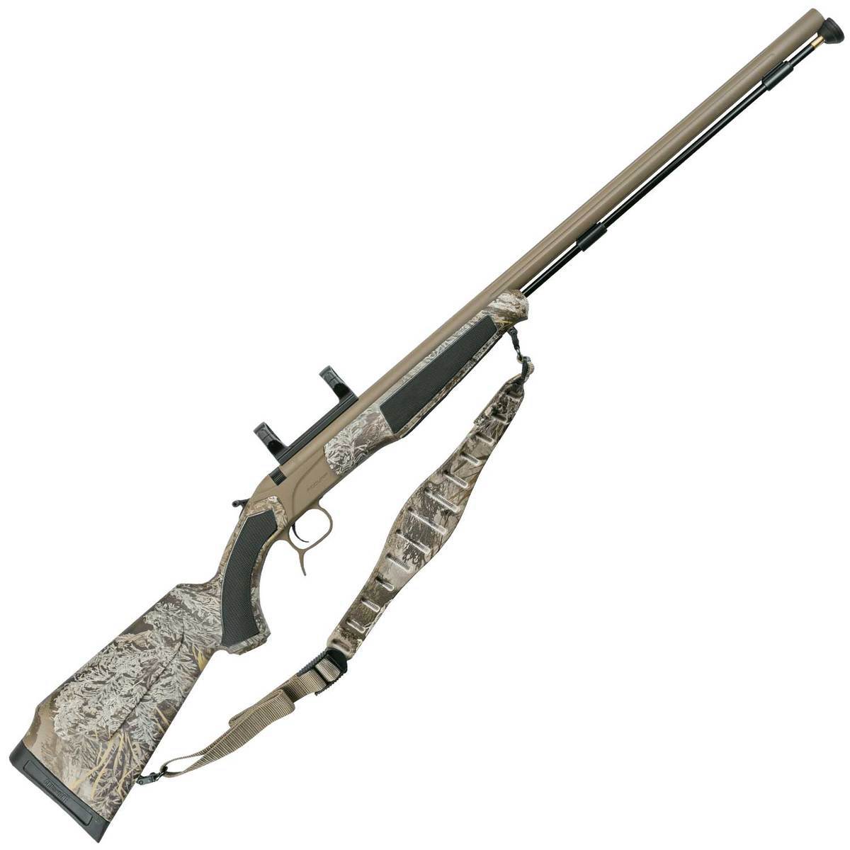 CVA Accura PR with Scope Mount 50 Caliber Cerakote/Nitride Realtree Max-1 Break Action-Hammer Fire In-line Muzzleloader - 28in - Realtree Max-1 Camo CVA Accura PR with Scope Mount 50 Caliber Cerakote/Nitride Realtree Max-1 Break Action-Hammer Fire In-line Muzzleloader - 28in - Realtree Max-1 Camo