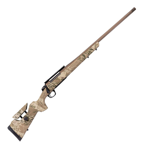 CVA Cascade LRH 308 Winchester Smoked Bronze Realtree Hillside Bolt Action Rifle - 22in - Camo