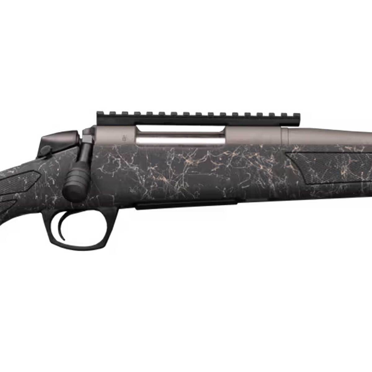 CVA Cascade LRH (Long Range Hunter) 7mm PRC Tungsten Cerakote/Black with Tungsten Web Bolt Action Rifle - 24in - Camo CVA Cascade LRH (Long Range Hunter) 7mm PRC Tungsten Cerakote/Black with Tungsten Web Bolt Action Rifle - 24in - Camo