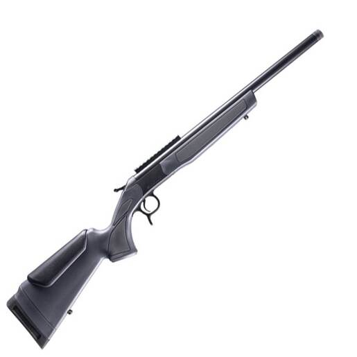 CVA SCOUT 223 Remington Blued Stealth Grey Single Shot Rifle – 20in – Black