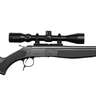 CVA Scout Black Single Shot Rifle - 243 Winchester - 20in - Black