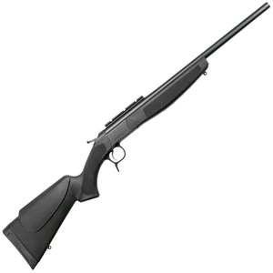 CVA Scout Compact Blued/Black Single Shot Rifle - 243 Winchester - 20in