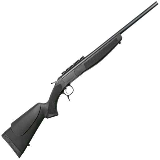 CVA Scout Compact Blued/Black Single Shot Rifle - 243 Winchester - 20in - Black image