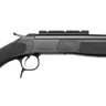 CVA Scout Compact Blued/Black Single Shot Rifle - 243 Winchester - 20in - Black
