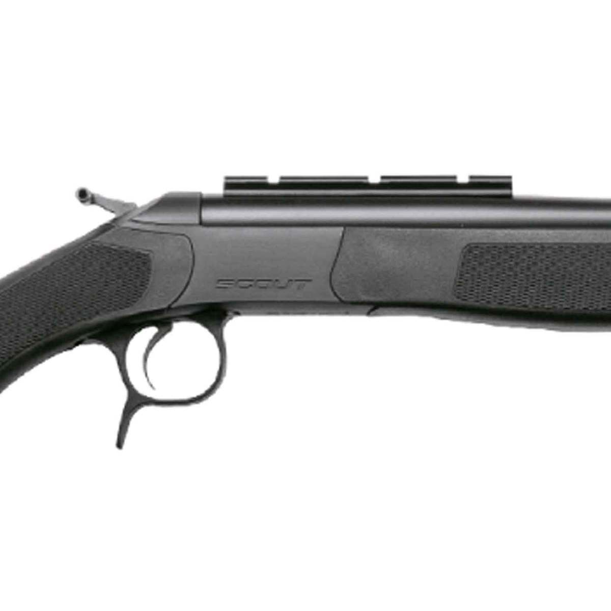 CVA Scout 350 Legend Compact Blued/Black Single Shot Rifle - 20in - Black CVA Scout 350 Legend Compact Blued/Black Single Shot Rifle - 20in - Black