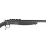 CVA Scout Matte Black Break Action Rifle - 45-70 Government - 25in - Black