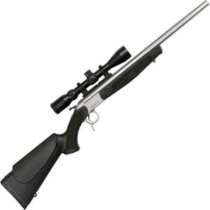 CVA Scout V2 Takedown with KonusPro 3-9x40mm Scope Stainless Single Shot Rifle - 44 Magnum