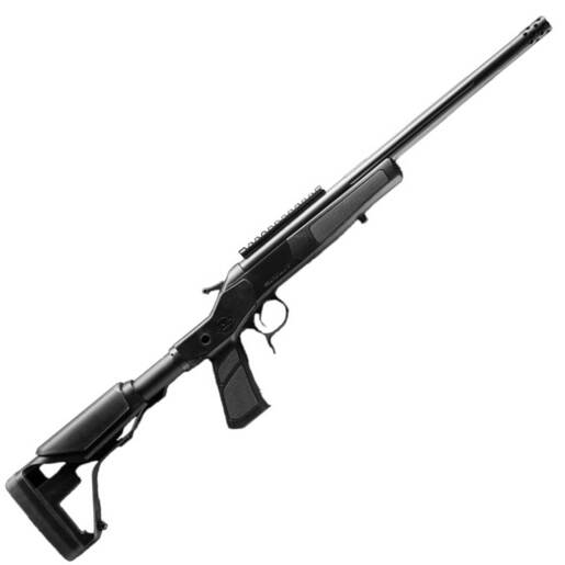 CVA Scout XP-SB 350 Legend Matte Stainless Steel Single Shot Rifle – 16.5in – Black