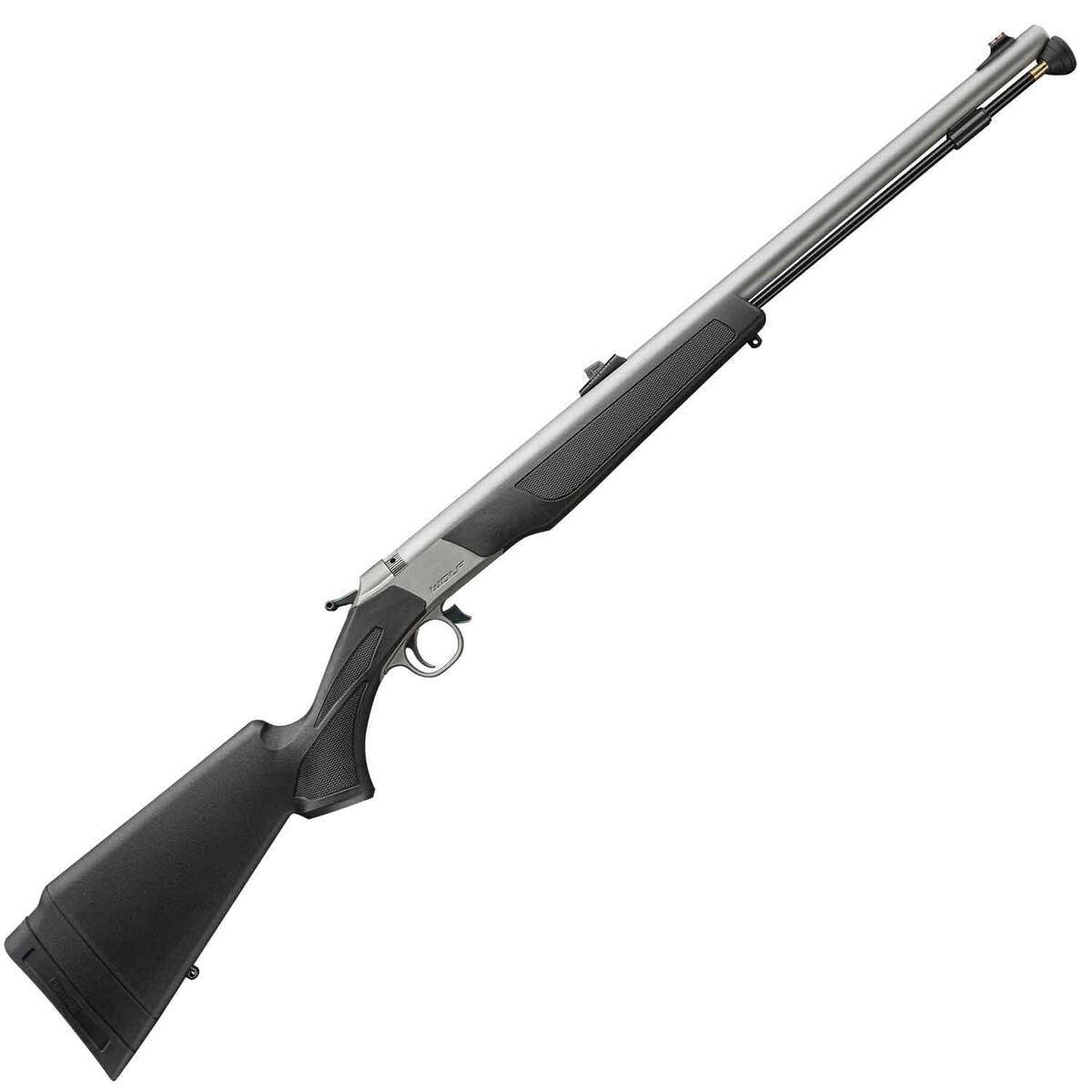 CVA Wolf Northwest V2 50 Caliber Matte Stainless Break Action-Hammer In-line Muzzleloader - 24in - Black CVA Wolf Northwest V2 50 Caliber Matte Stainless Break Action-Hammer In-line Muzzleloader - 24in - Black