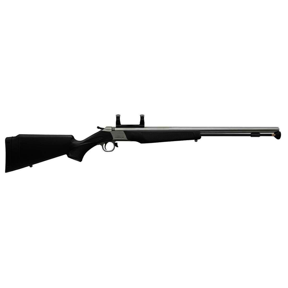 CVA Wolf Northwest V2 50 Caliber Matte Stainless Break Action-Hammer In-line Muzzleloader - 24in - Black CVA Wolf Northwest V2 50 Caliber Matte Stainless Break Action-Hammer In-line Muzzleloader - 24in - Black