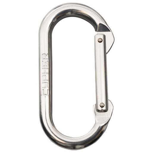 Cypher Oval Carabiner - Silver - Cypher
