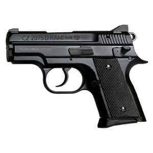 CZ 2075 RAMI BD 9mm Luger 3.05in Black Pistol - 14+1 Rounds