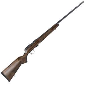 CZ USA 457 American Black Nitride Left Hand Bolt Action Rifle - 22 Long Rifle - 24.8in