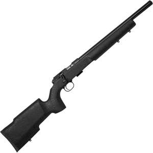 CZ USA 457 ProVarmint Suppressor-Ready Black Bolt Action Rifle - 22 Long Rifle - 16in