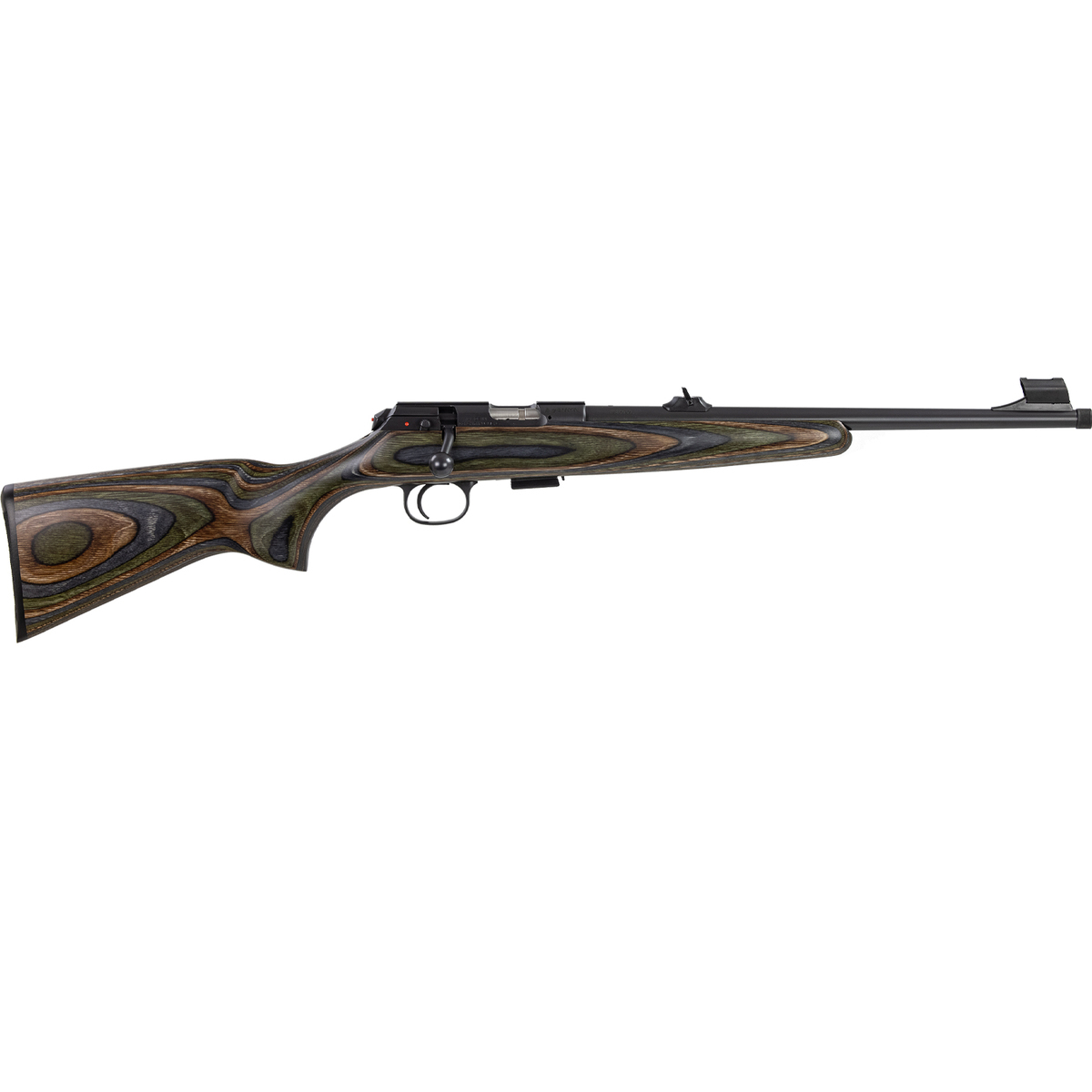 CZ USA 457 Scout Black/Laminate Bolt Action Rifle - 22 Long Rifle - 16in - Beechwood Laminate CZ USA 457 Scout Black/Laminate Bolt Action Rifle - 22 Long Rifle - 16in - Beechwood Laminate