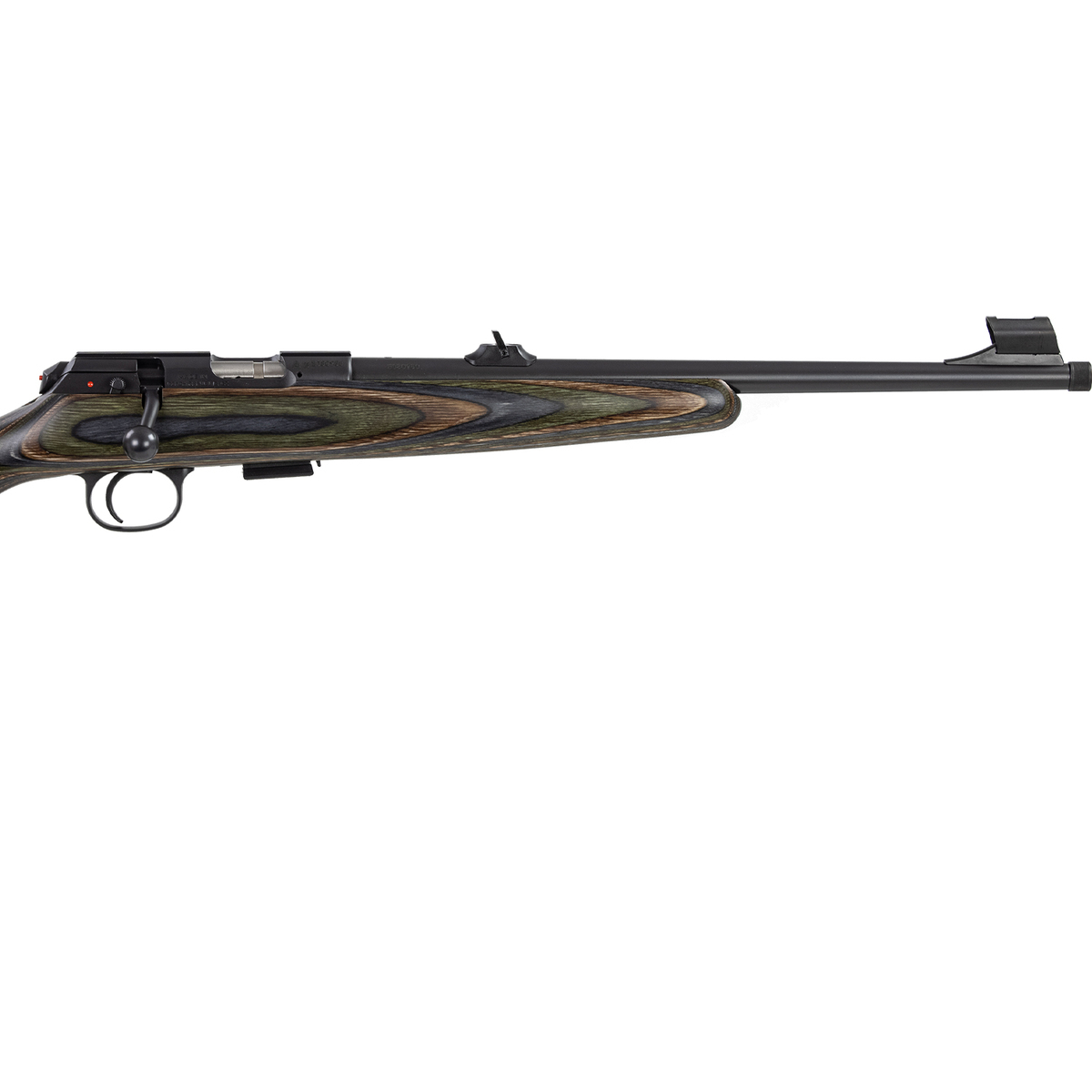 CZ USA 457 Scout Black/Laminate Bolt Action Rifle - 22 Long Rifle - 16in - Beechwood Laminate CZ USA 457 Scout Black/Laminate Bolt Action Rifle - 22 Long Rifle - 16in - Beechwood Laminate