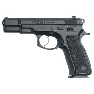 CZ USA 75 B 9mm Luger 4.6in Black Polycoat Pistol - 16+1 Rounds