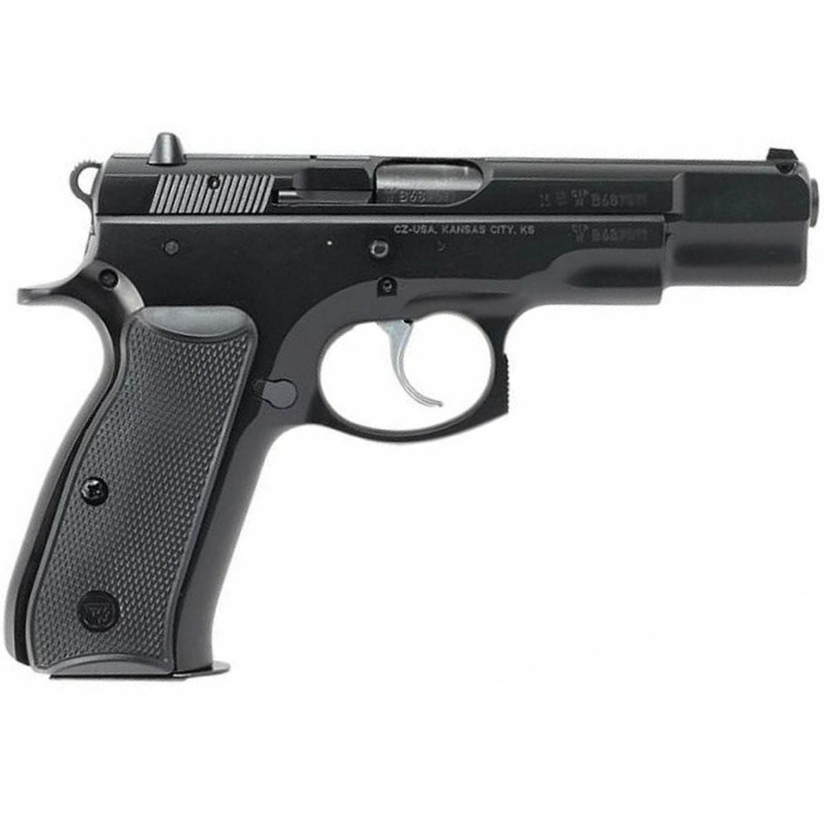 CZ 75 B 9mm Luger 4.6in Black Pistol - 10+1 Rounds - California Compliant - Black CZ 75 B 9mm Luger 4.6in Black Pistol - 10+1 Rounds - California Compliant - Black