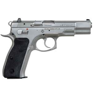 CZ 75 B 9mm Luger 4.6in Stainless Pistol - 10+1 Rounds