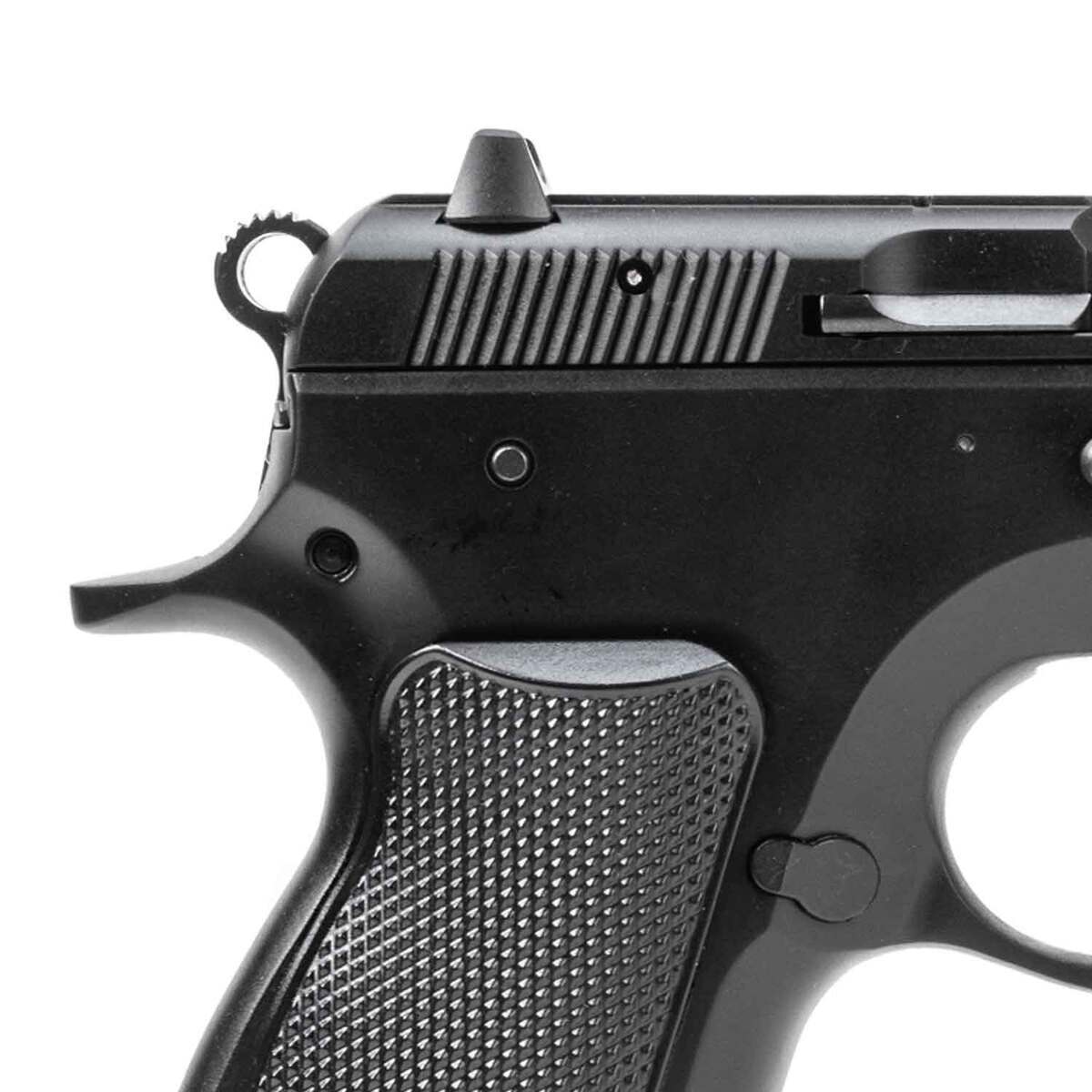 CZ USA CZ 75 Compact 9mm Luger 3.75in Black Polycoat Pistol - 10+1 Rounds - Black CZ USA CZ 75 Compact 9mm Luger 3.75in Black Polycoat Pistol - 10+1 Rounds - Black