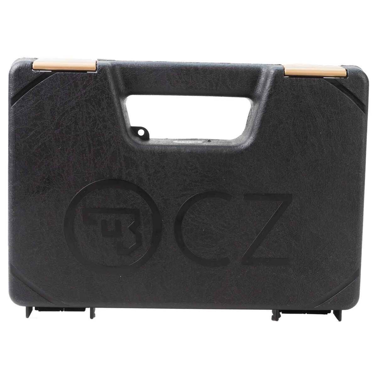 CZ USA CZ 75 Compact 9mm Luger 3.75in Black Polycoat Pistol - 10+1 Rounds - Black CZ USA CZ 75 Compact 9mm Luger 3.75in Black Polycoat Pistol - 10+1 Rounds - Black