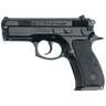 CZ 75 P-01 9mm Luger 3.9in Black Pistol - 10+1 Rounds - California Compliant - Black