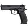 CZ USA 75 SP-01 9mm Luger 4.6in Black Polycoat Pistol - 18+1 Rounds - Black