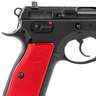 CZ 75 SP-01 9mm Luger 4.6in Black/Red Pistol - 22+1 Rounds - Red