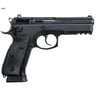 CZ 75 SP-01 Tactical 9mm uger 4.6in Black Polycoat Pistol - 18+1 Rounds - Black
