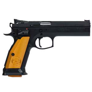 CZ USA 75 Tactical Sport Orange 40 S&W 5.4in Blued Pistol - 16+1 Rounds