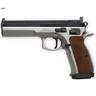 CZ 75 Tactical Sport 40 S&W 5.4in Stainless Pistol - 10+1 Rounds - Gray
