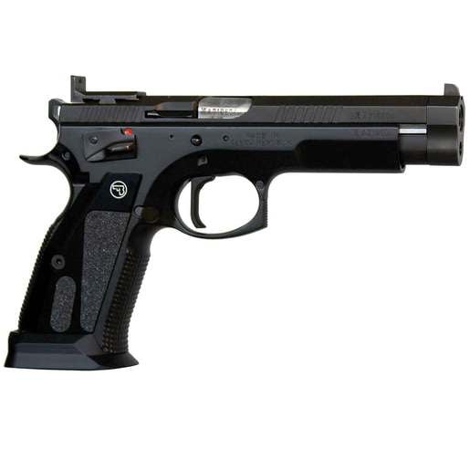 CZ 75 TS Czechmate 9mm Luger 523in Black Pistol  261 Rounds