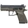 CZ USA P-07 9mm Luger 3.75in Black Nitride Pistol - 15+1 Rounds - Green