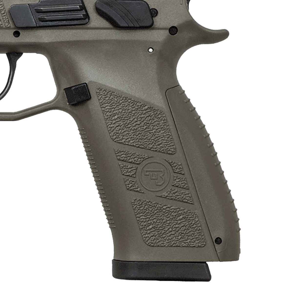CZ P-09 9mm Luger 4.54in Black/OD Green Pistol - 10+1 Rounds ...