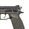 CZ P-09 9mm Luger 4.54in Black/OD Green Pistol - 10+1 Rounds