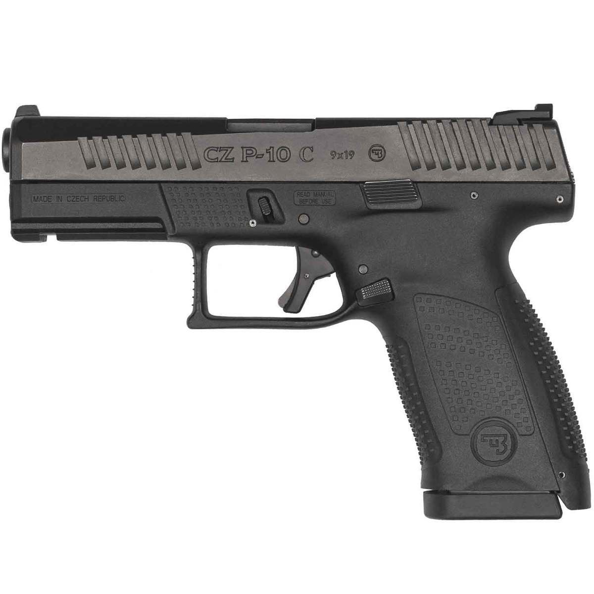 CZ P-10 C 9mm Luger 4.02in Black Pistol - 10+1 Rounds CZ P-10 C 9mm Luger 4.02in Black Pistol - 10+1 Rounds
