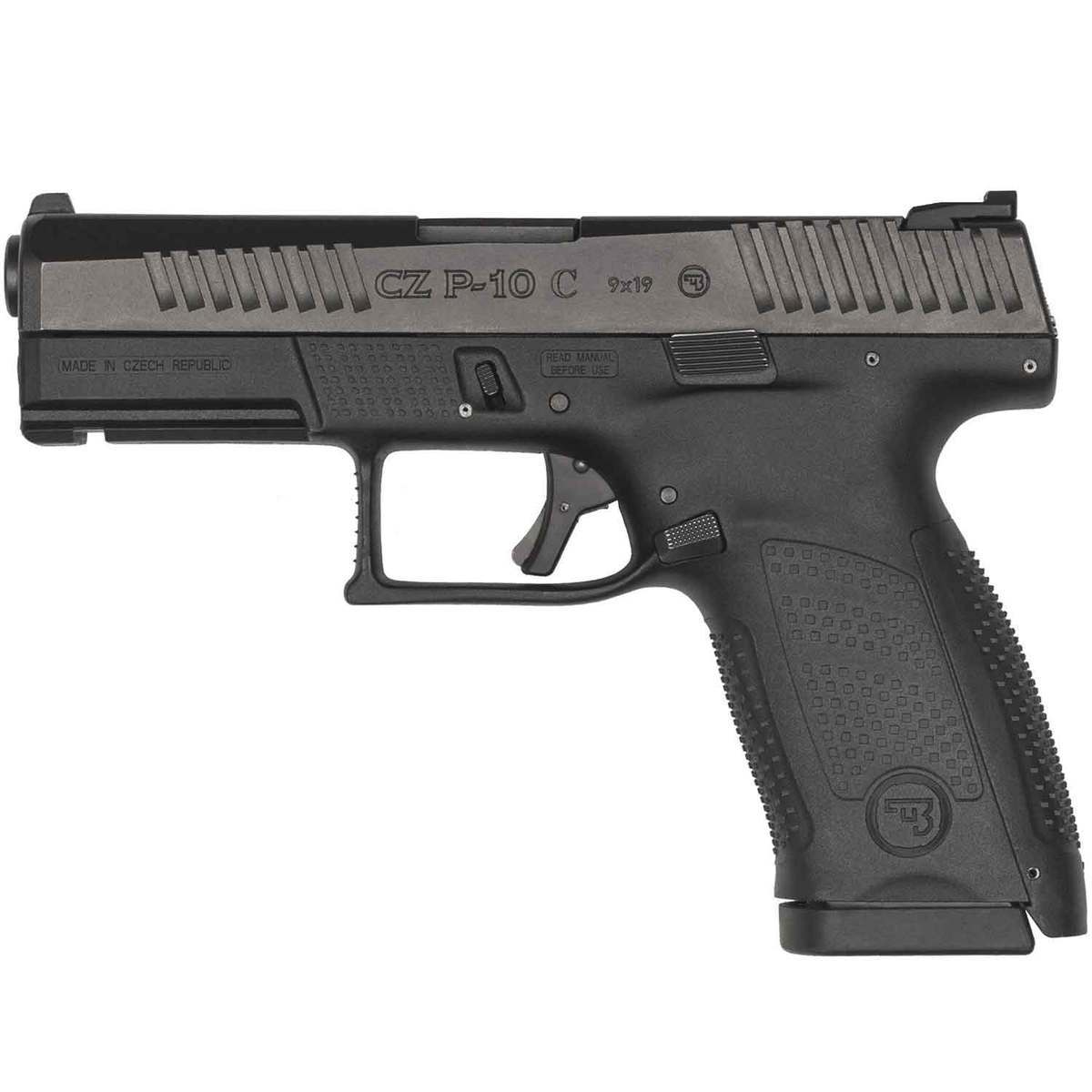 CZ P-10 C 9mm Luger 4.02in Black Pistol - 15+1 Rounds CZ P-10 C 9mm Luger 4.02in Black Pistol - 15+1 Rounds