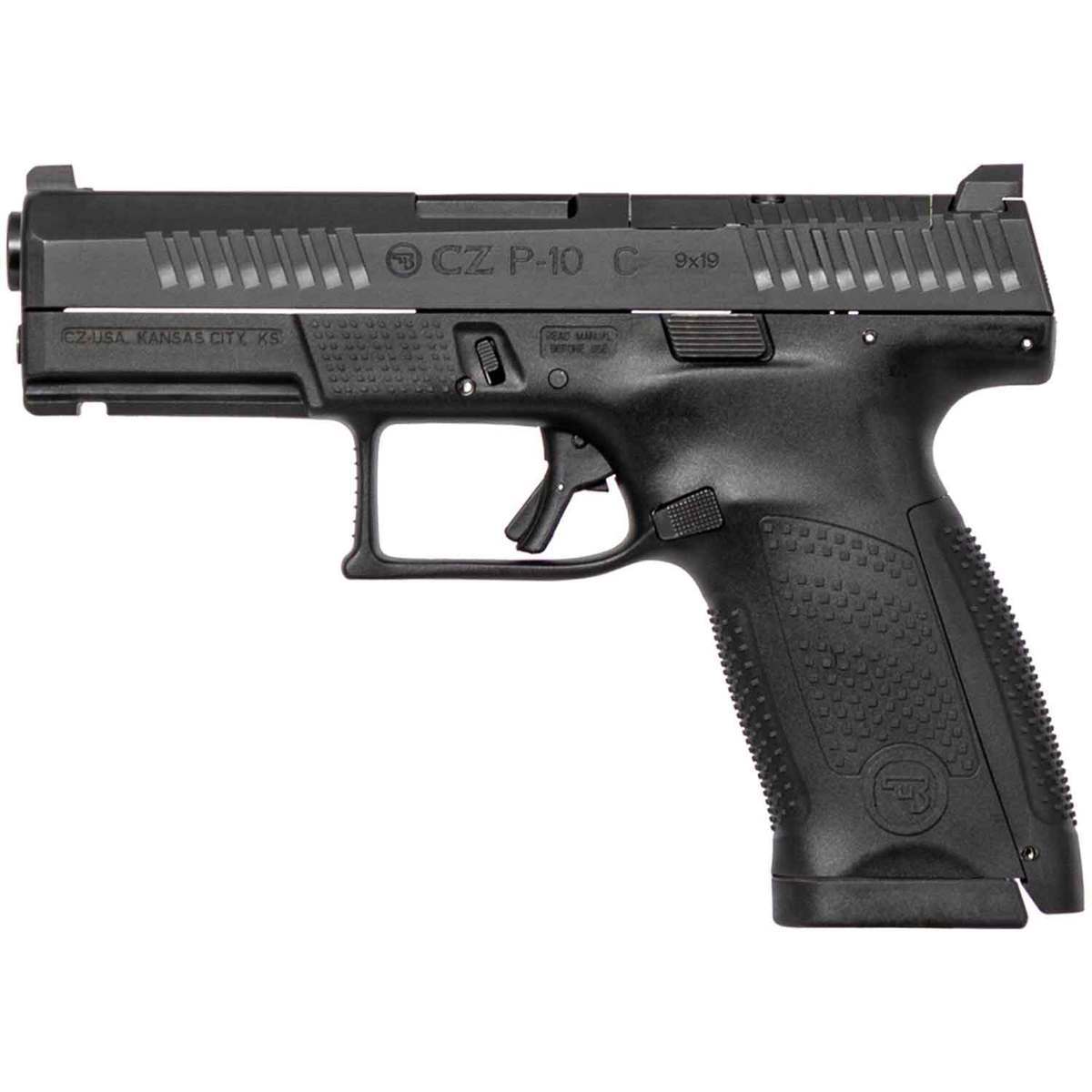 CZ P-10 C 9mm Luger Optics Ready 4in Black Pistol - 15+1 Rounds CZ P-10 C 9mm Luger Optics Ready 4in Black Pistol - 15+1 Rounds