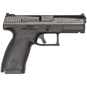CZ USA P-10 Compact 9mm Luger 4.02in Black Polycoat Pistol - 15+1 Rounds