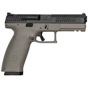 CZ P-10 F FDE 9mm Luger 4.5in Black/FDE Pistol - 19+1 Rounds