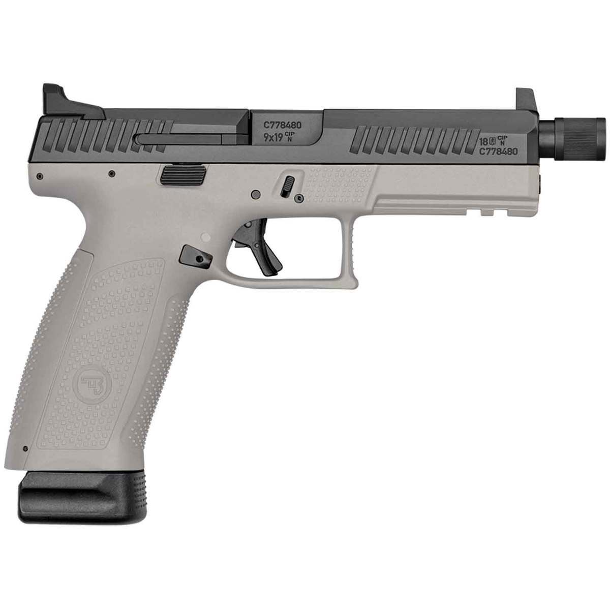 CZ P-10 F Suppressor Ready 9mm Luger 5.11in Black/Grey Pistol - 10+1 Rounds CZ P-10 F Suppressor Ready 9mm Luger 5.11in Black/Grey Pistol - 10+1 Rounds