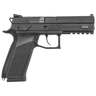 CZ USA P09 9mm Luger 4.53in Matte Black Pistol - 10+1 Rounds - Black