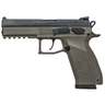 CZ USA P09 9mm Luger 4.53in Matte Green Pistol - 19+1 Rounds - Green