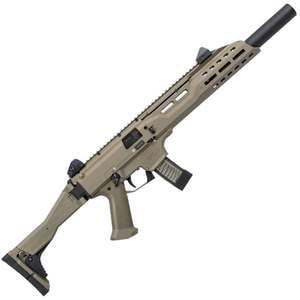 CZ Scorpion EVO 3 S1 Carbine 9mm Luger 16.2in FDE Cerakote Semi Automatic Modern Sporting Rifle - 20+1 Rounds